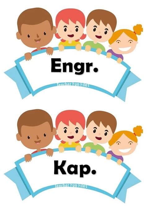 Teacher Fun Files: Daglat Flashcard.